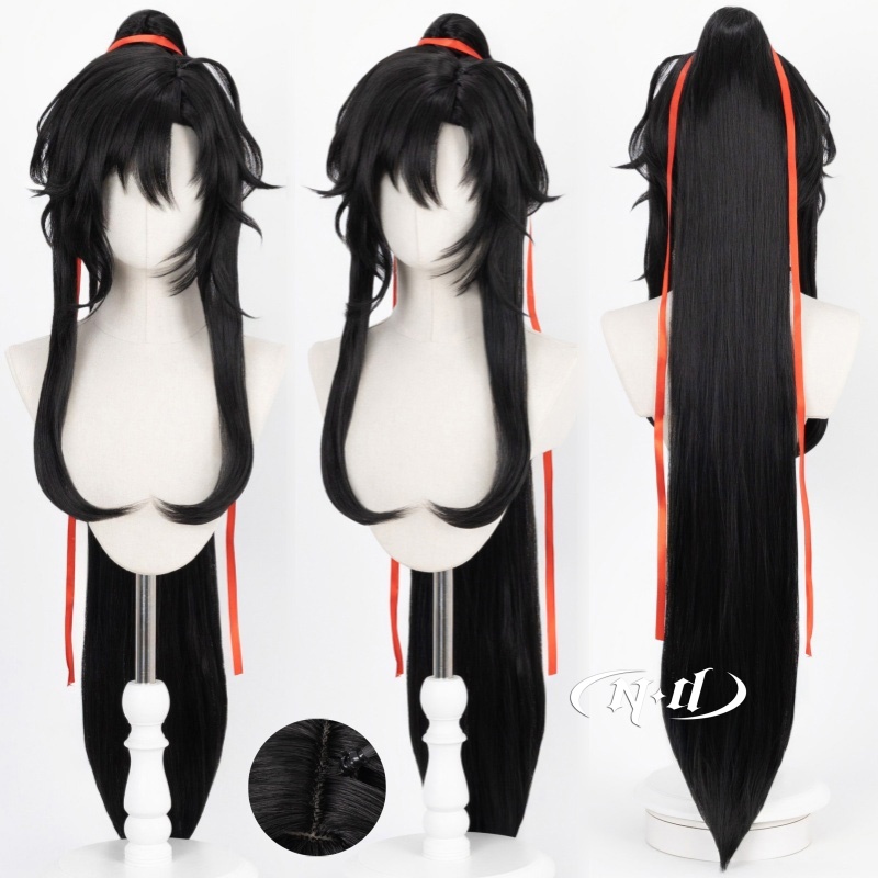 Braiding Hair Kanekalon - ND Wei Wuxian Wig Cosplay Potongan