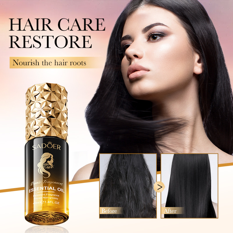 Hair Care Orange - SADOER Minyak Esensial Perawatan Rambut Serum