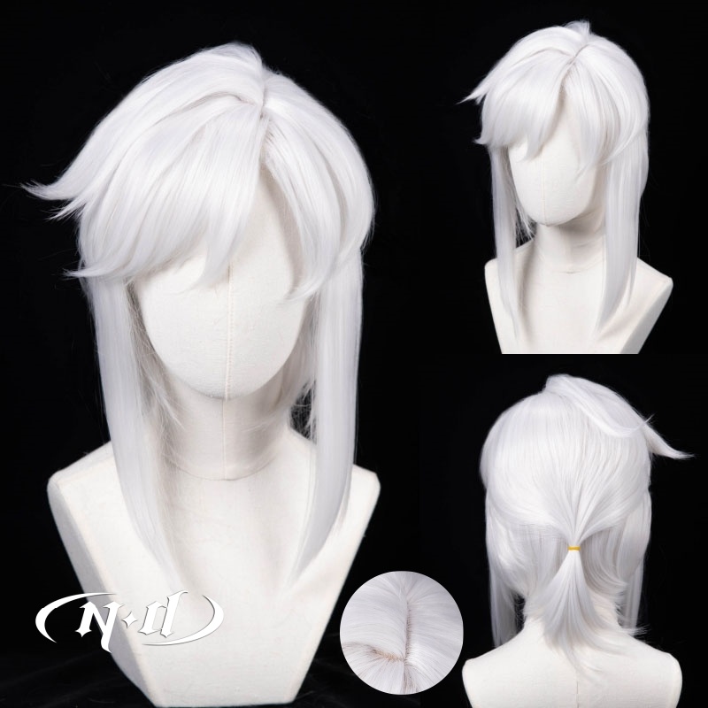 Braiding Hair Kanekalon - ND Link Cosplay Wig Rambut Putih