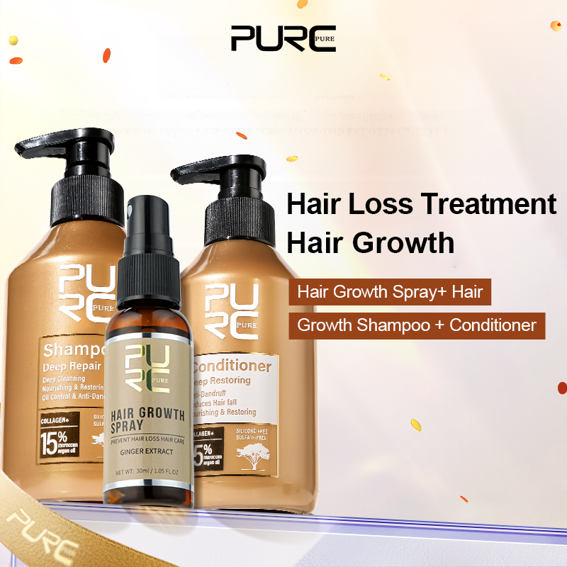 Keratin Treatment Set - PURC Maroko Minyak Argan Sampo Kondisioner