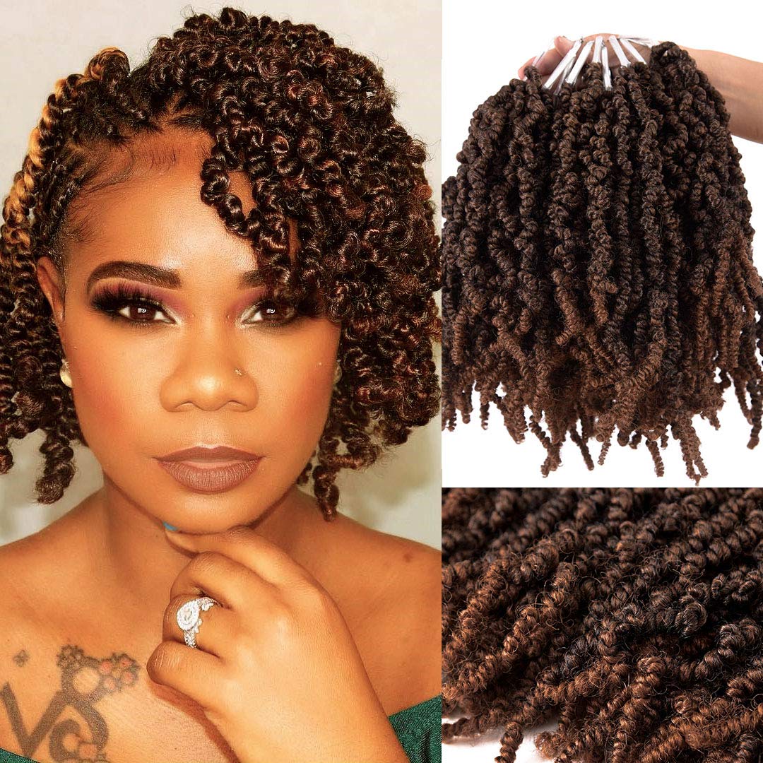 Braiding Hair Kanekalon - Rambut ekstensi kepang sintetis 10 inci,