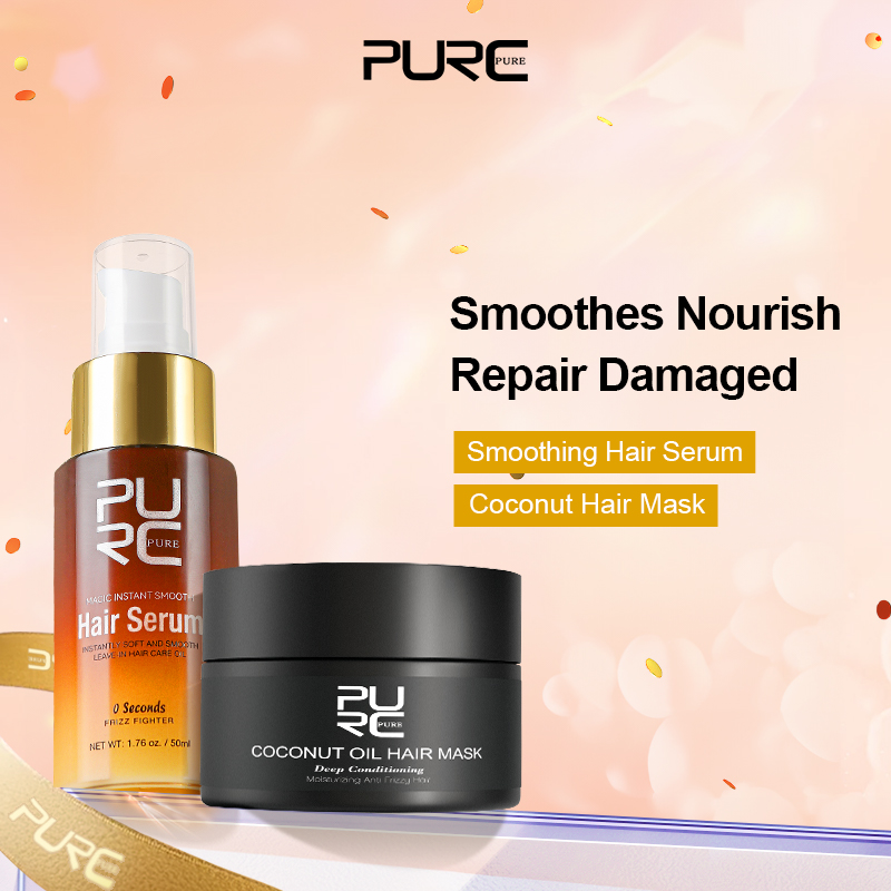Keratin Treatment Set - Serum Minyak Rambut Penghalus Ajaib &