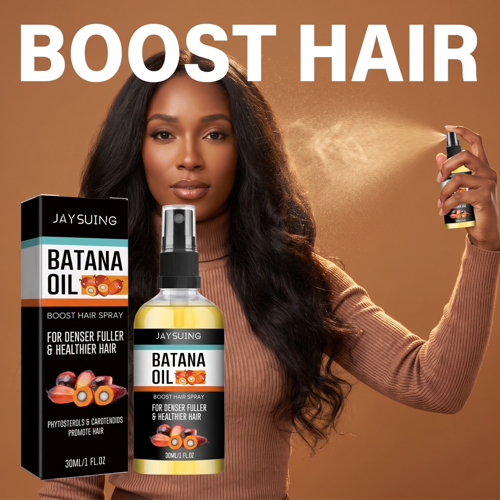 Hair Care Orange - Semprotan Rambut Batana Oil Boost Nutrisi