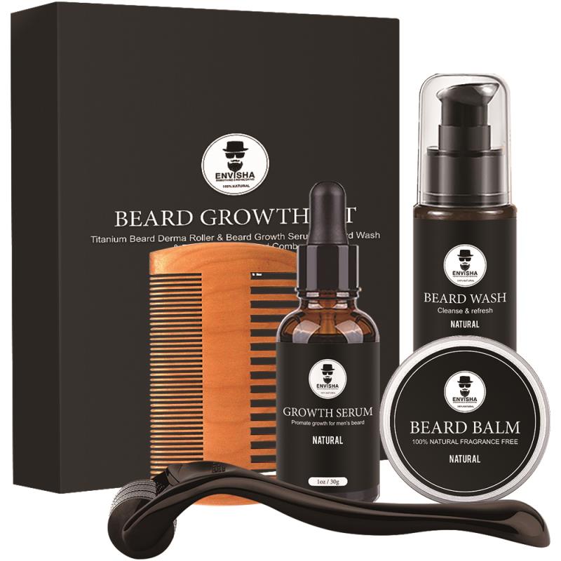 Hair Care Orange - Set Perawatan Jenggot ENVISHA Serum Minyak