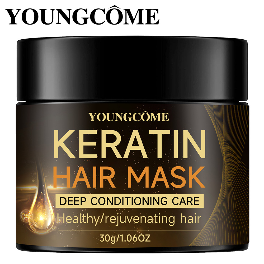 Keratin Treatment Set - ﻿ YOUNGCOME Masker Rambut Keratin Kondisioner