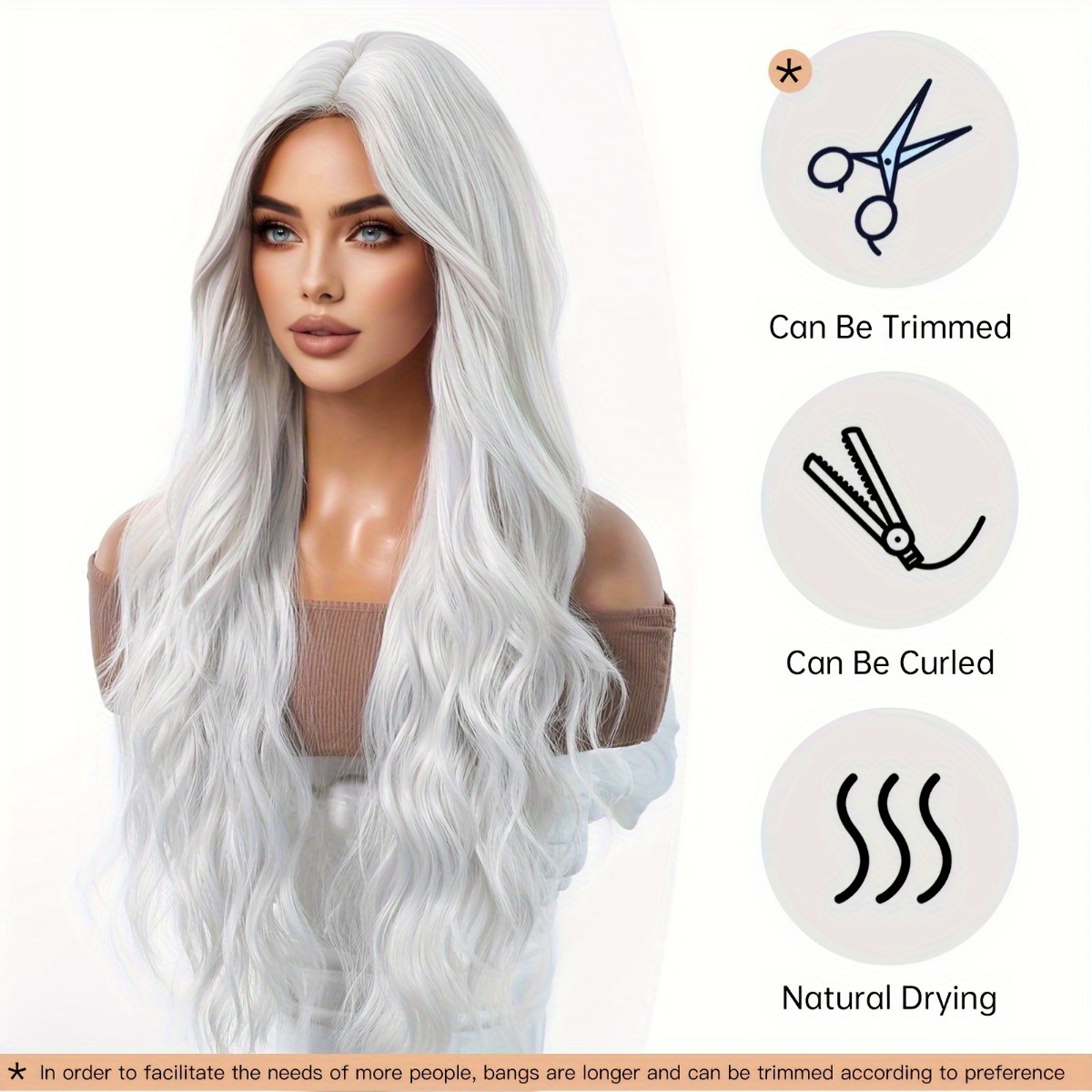 Wig Serat Sintetis Merek Anxin - Hair Care Naturally ulasan dan harga
