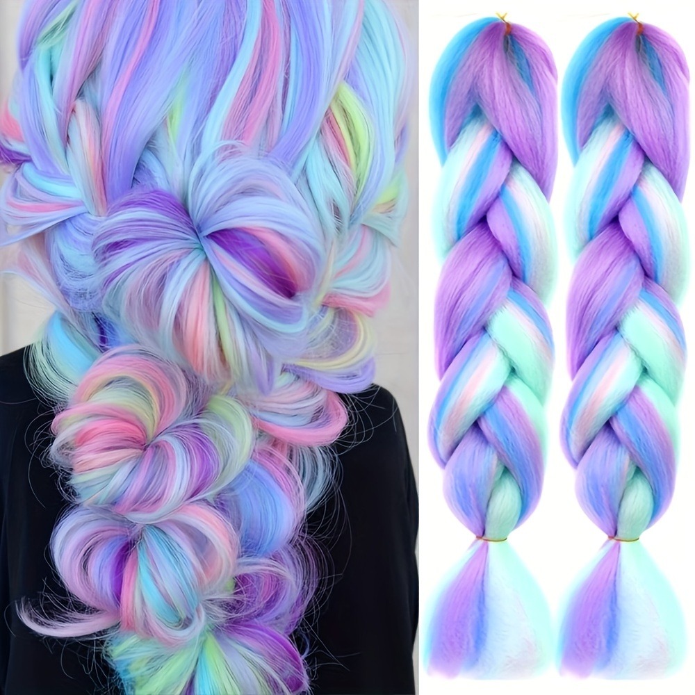 Rambut kepang sintetis panjang - Braiding Hair Kanekalon ulasan dan harga