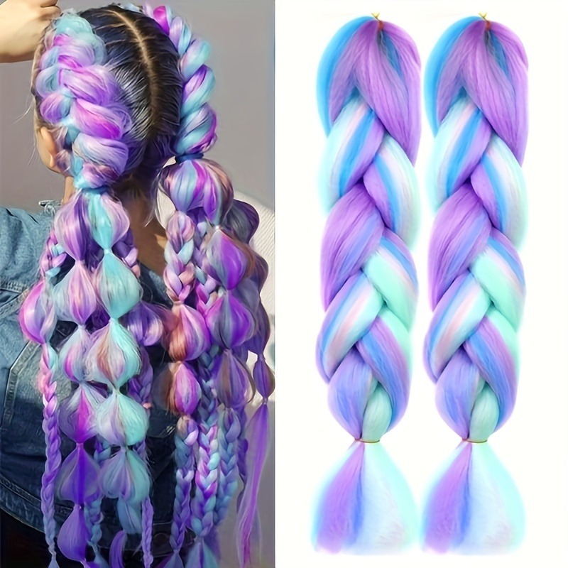 Rambut kepang sintetis panjang - Braiding Hair Kanekalon ulasan dan harga