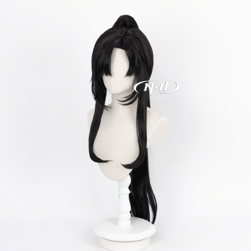 ND Wei Wuxian Wig Cosplay Poto - Braiding Hair Kanekalon ulasan dan harga