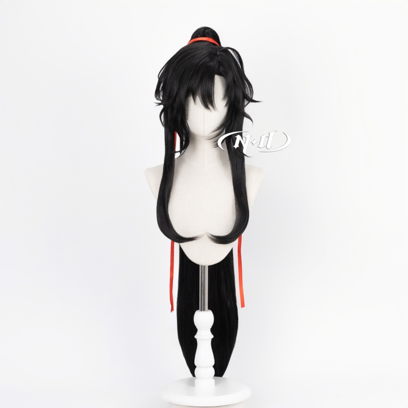 ND Wei Wuxian Wig Cosplay Poto - Braiding Hair Kanekalon ulasan dan harga