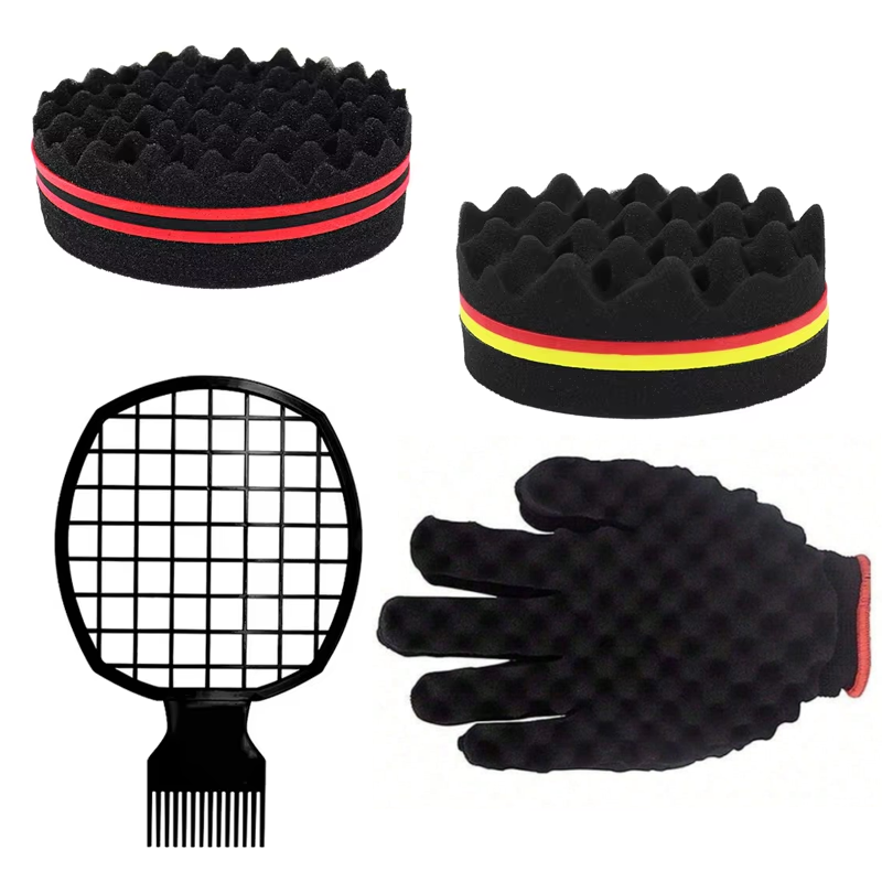 2 buah Sisir Spons Afro Twist  - Afro Pick Comb ulasan dan harga