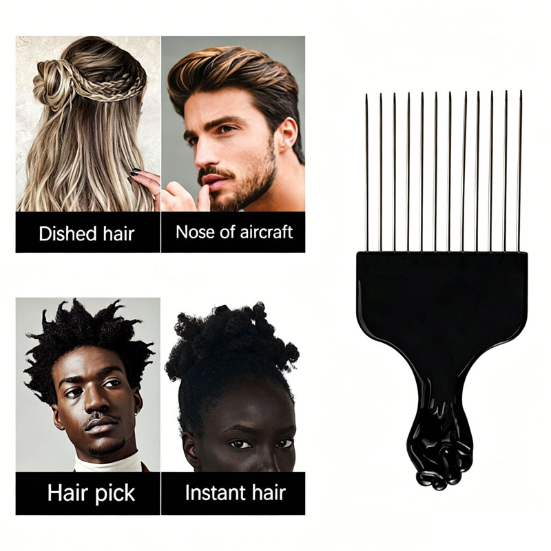 Sisir Afro Profesional Bergigi - Afro Pick Comb ulasan dan harga