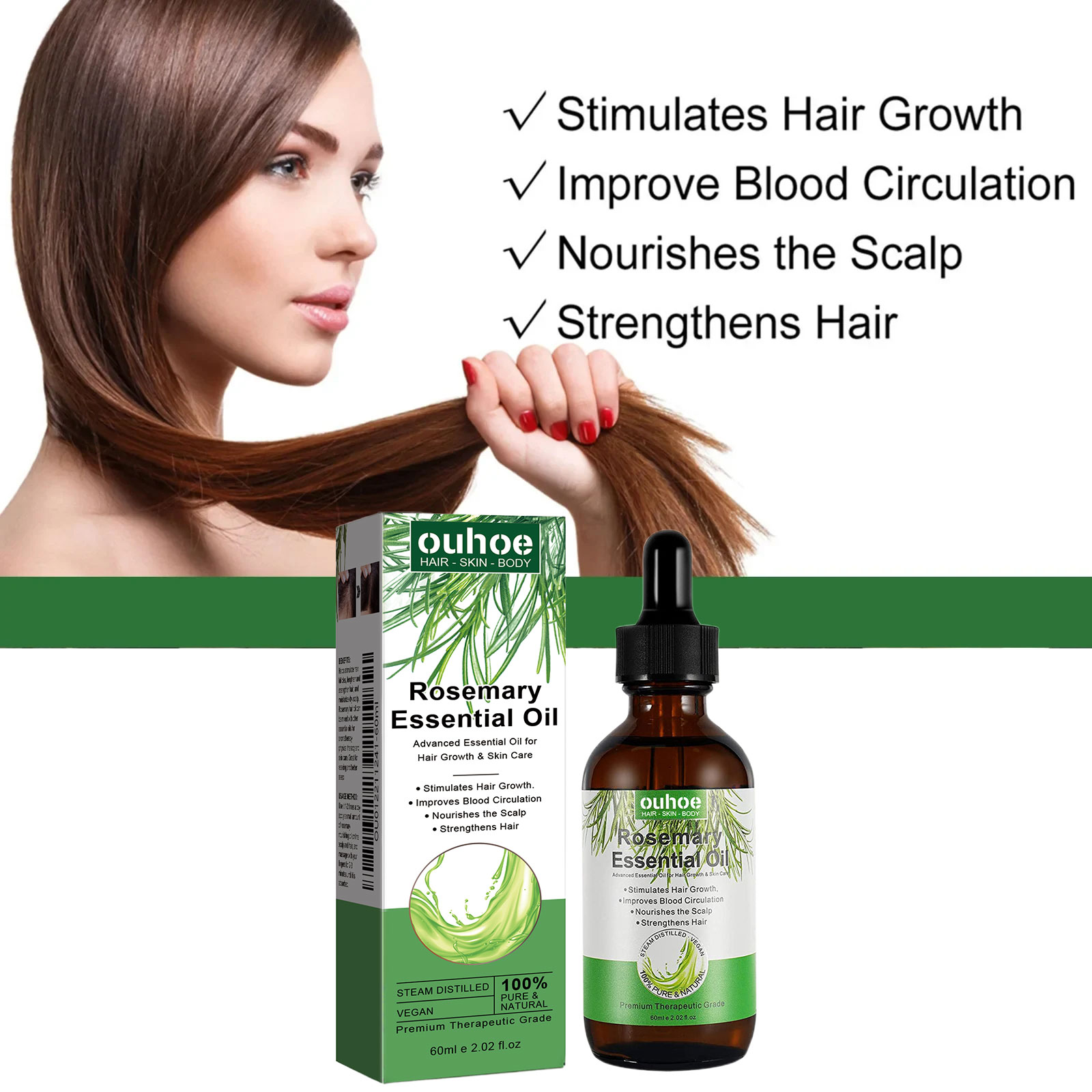 Minyak Pertumbuhan Rambut Rose - Hair Care Ouai ulasan dan harga