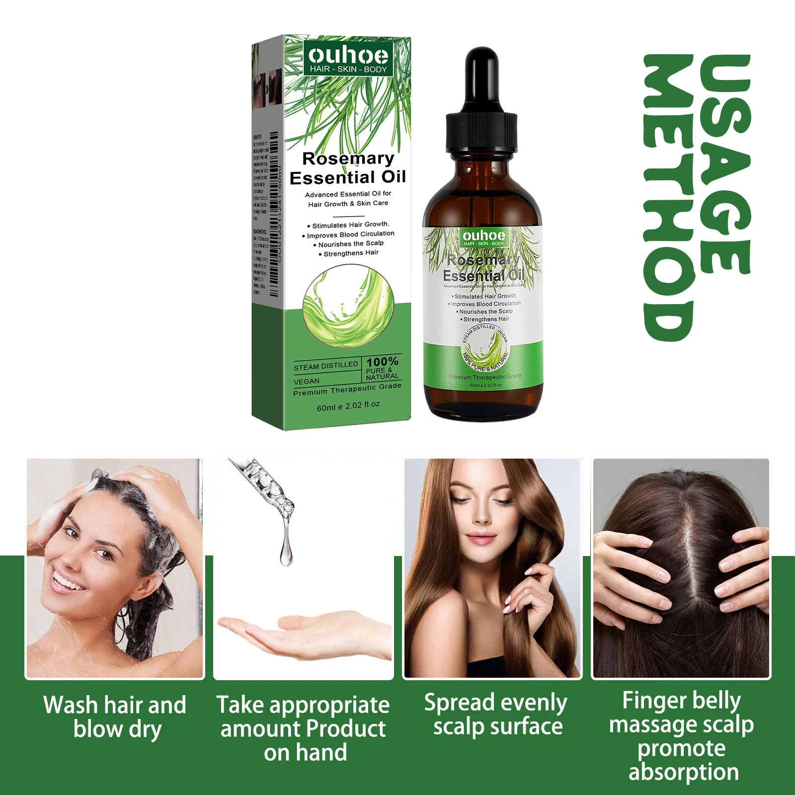 Minyak Pertumbuhan Rambut Rose - Hair Care Ouai ulasan dan harga