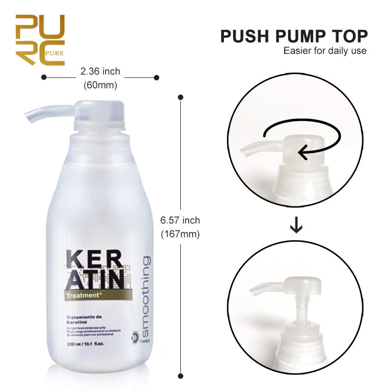 PURC 300ML Perawatan Keratin P - Keratin Treatment Set ulasan dan harga