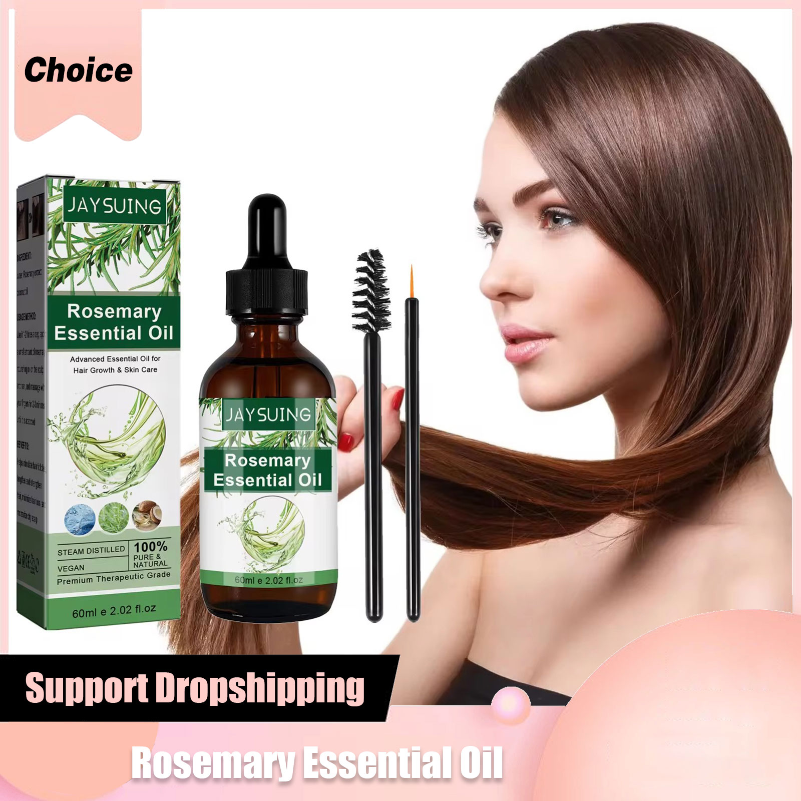 Rosemary minyak esensial untuk - Hair Care Essential Oil ulasan dan harga