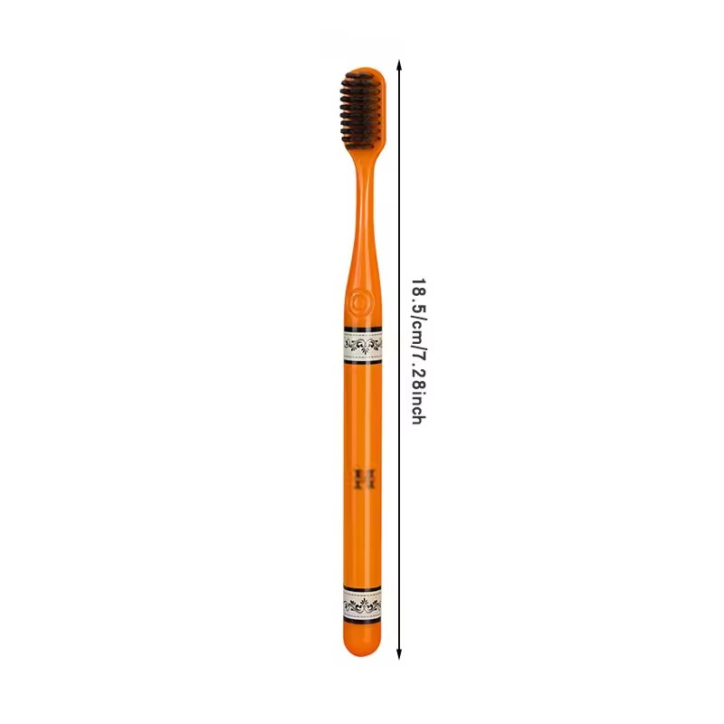 6 Buah Sikat Gigi Mewah Ringan - Hair Care Orange ulasan dan harga