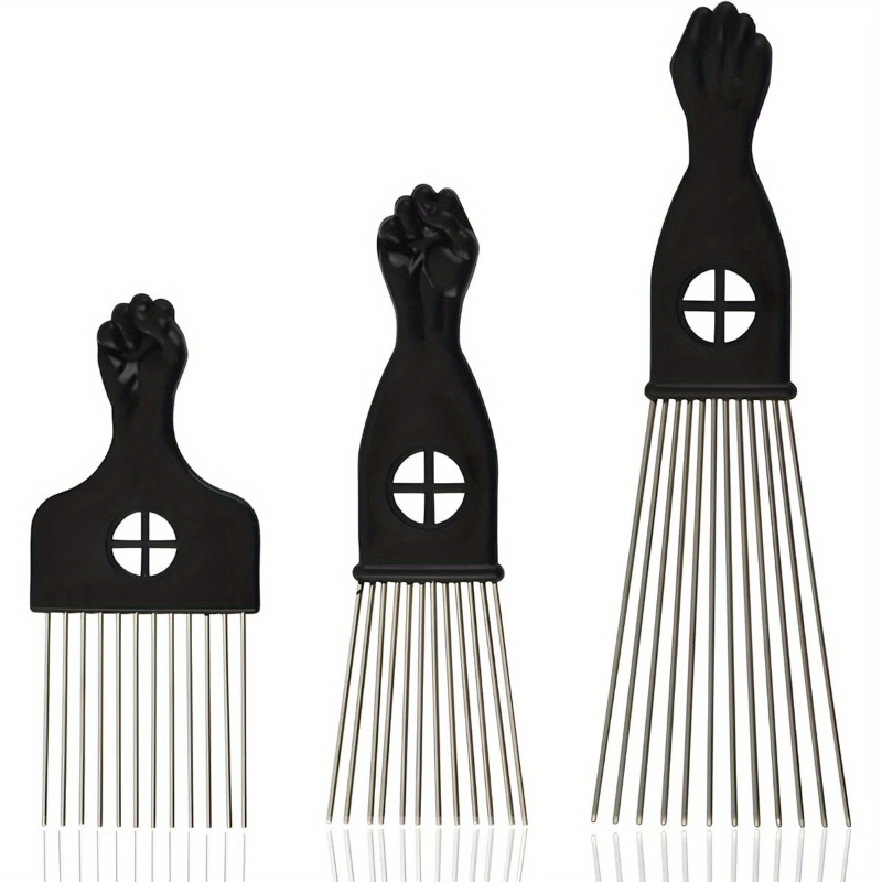 Set Pemetik Rambut Afro Baja T - Afro Pick Comb ulasan dan harga