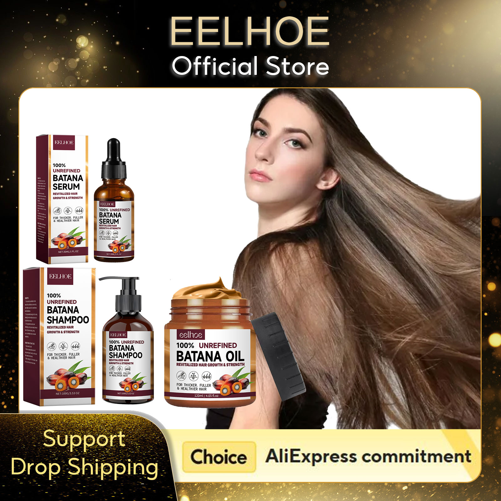 EELHOE minyak Batana alami, me - Keratin Treatment Set ulasan dan harga