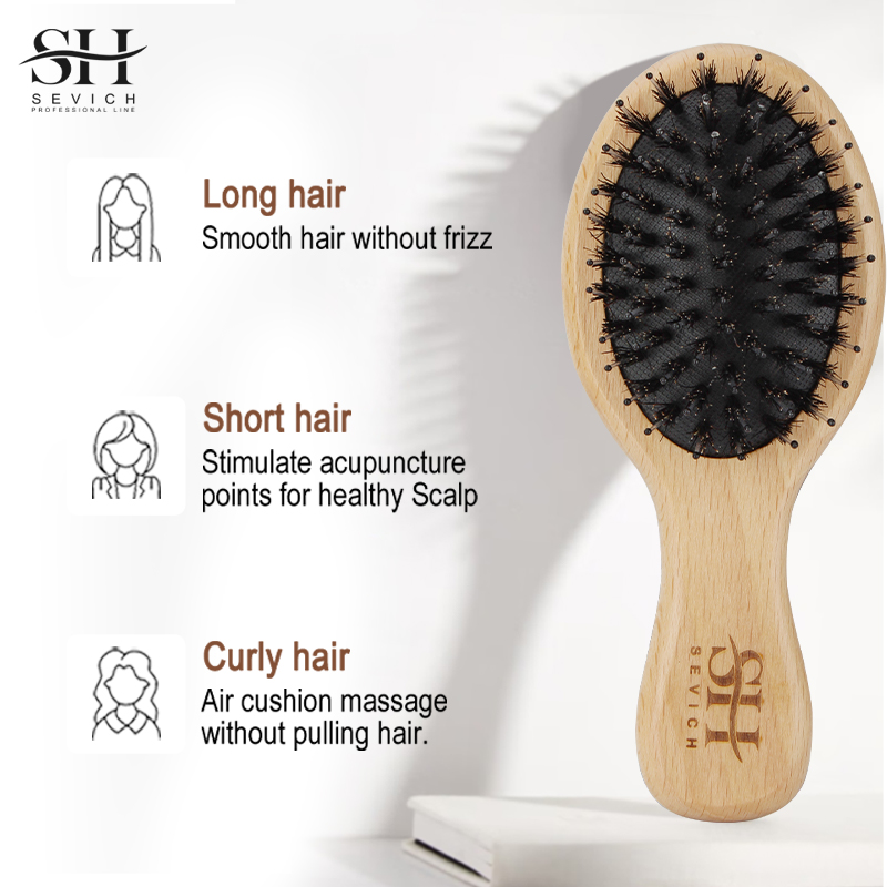 Sisir Halus Rambut Bulu Babi A - Hair Care Naturally ulasan dan harga