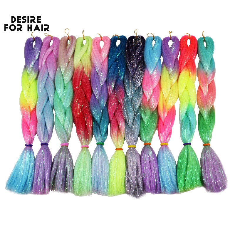 Keinginan untuk Rambut 5 Bungk - Braiding Hair Kanekalon ulasan dan harga