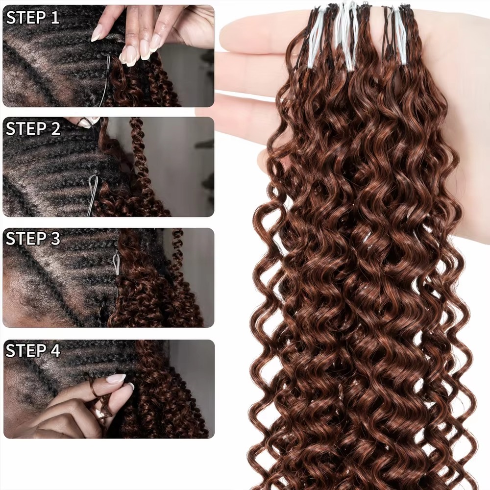 Smilegirl Rambut Manusia Croch - Crochet Braiding Hair ulasan dan harga