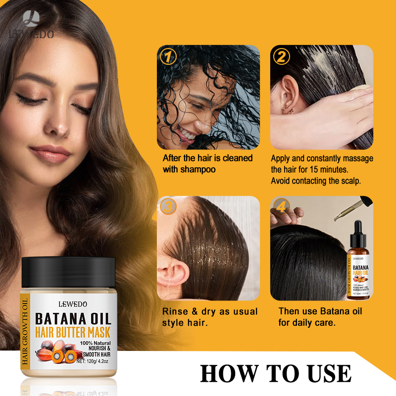 Kit Penumbuh Rambut Minyak Bat - Keratin Treatment Set ulasan dan harga