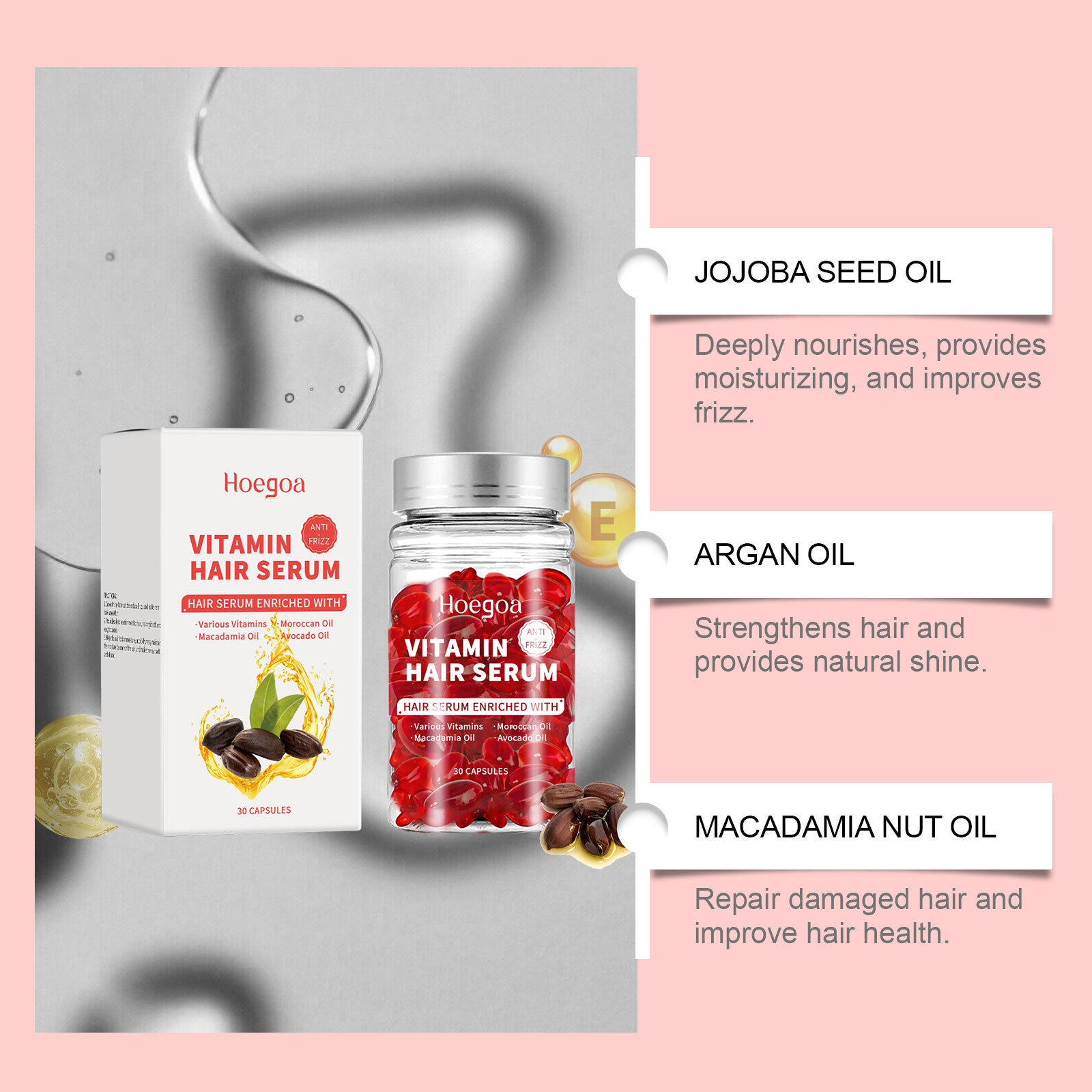 Kapsul Serum Perawatan Rambut  - Hair Care Essential Oil ulasan dan harga