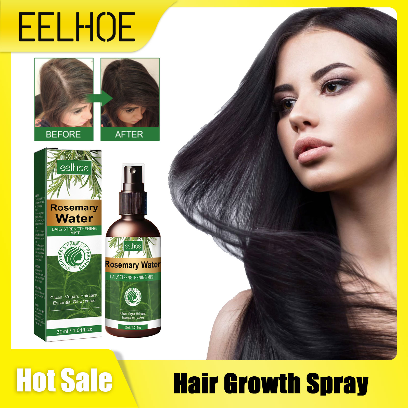 Rosemary semprotan untuk peraw - Hair Care Naturally ulasan dan harga